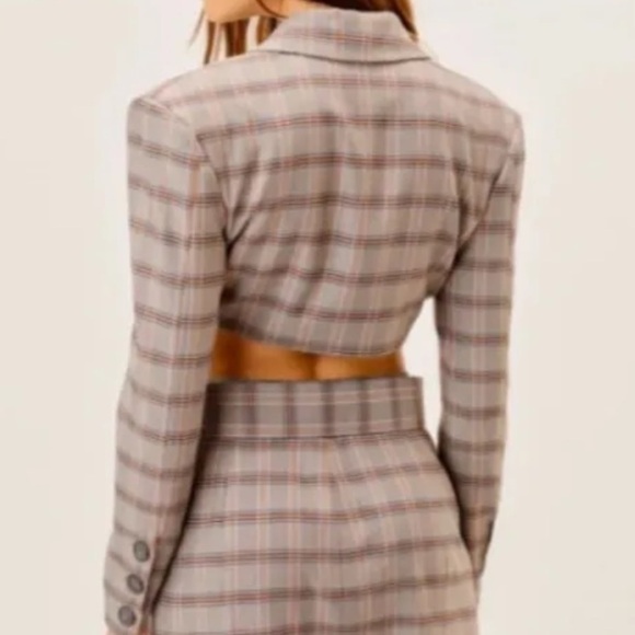 For Love and Lemons Kym Cropped Blazer - Picture 3 of 6